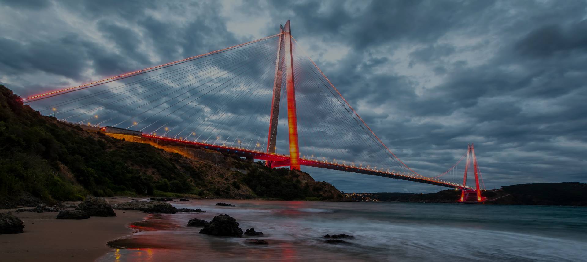 YAVUZ SULTAN SELİM BRIDGE  YAVUZ SULTAN SELİM BRIDGE  AND NORTHERN RING MOTORWAY